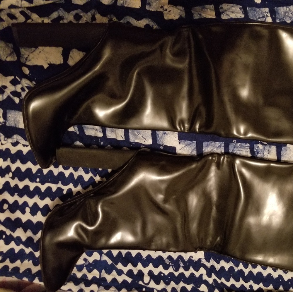 YEZZY block heel boots